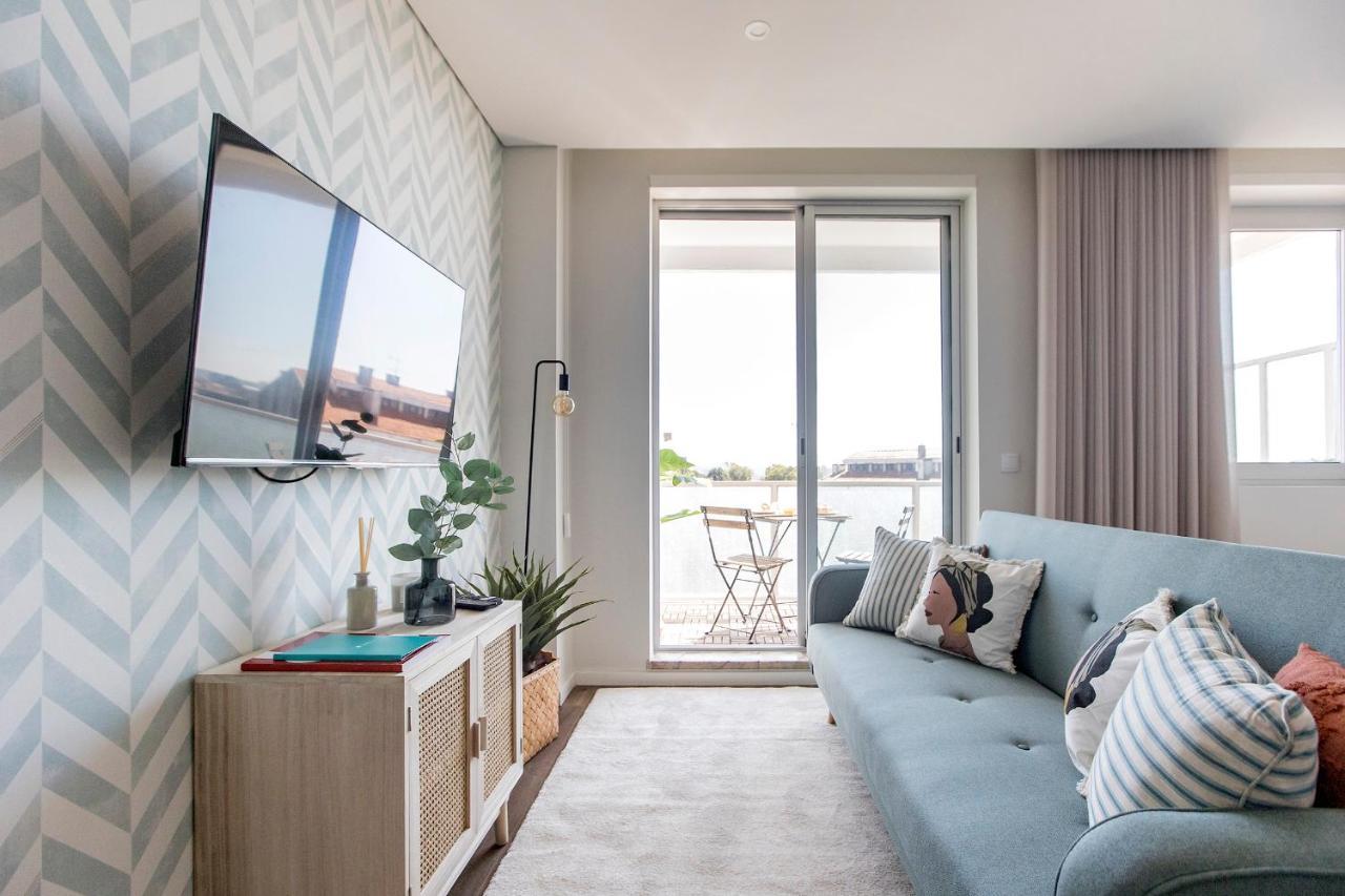 Elegant Studio W/ Ac & Balcony By Lovelystay OOporto Exteriör bild